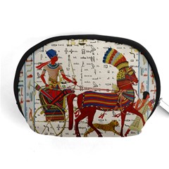 Egyptian Tutunkhamun Pharaoh Design Accessory Pouch (medium) by Sapixe