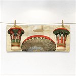 Egyptian Architecture Column Hand Towel Front