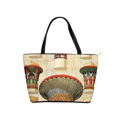 Egyptian Architecture Column Classic Shoulder Handbag by Sapixe