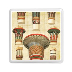 Egyptian Architecture Column Memory Card Reader (square) by Sapixe