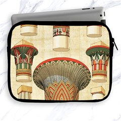 Egyptian Architecture Column Apple Ipad 2/3/4 Zipper Cases by Sapixe