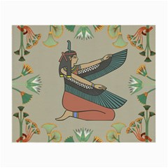 Egyptian Woman Wings Design Small Glasses Cloth by Sapixe