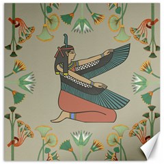 Egyptian Woman Wings Design Canvas 12  x 12 