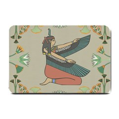 Egyptian Woman Wings Design Small Doormat 