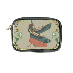 Egyptian Woman Wings Design Coin Purse by Sapixe