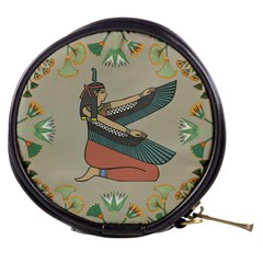 Egyptian Woman Wings Design Mini Makeup Bag by Sapixe