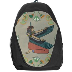 Egyptian Woman Wings Design Backpack Bag