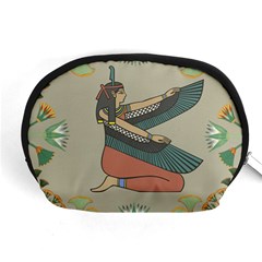 Egyptian Woman Wings Design Accessory Pouch (Medium)