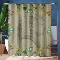 Pharaoh Egyptian Design Man King Shower Curtain 60  X 72  (medium)  by Sapixe