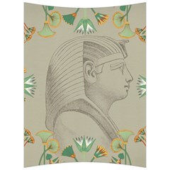 Pharaoh Egyptian Design Man King Back Support Cushion by Sapixe