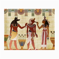 Egyptian Design Man Woman Priest Small Glasses Cloth by Sapixe