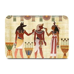 Egyptian Design Man Woman Priest Plate Mats by Sapixe