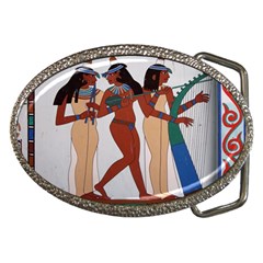 Egypt Fresco Mural Decoration Belt Buckles by Sapixe