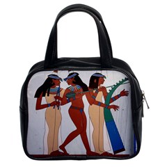 Egypt Fresco Mural Decoration Classic Handbag (two Sides) by Sapixe