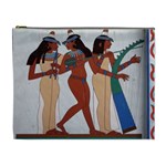 Egypt Fresco Mural Decoration Cosmetic Bag (XL) Front