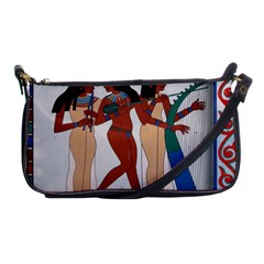 Egypt Fresco Mural Decoration Shoulder Clutch Bag by Sapixe