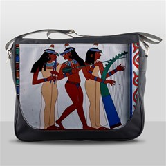 Egypt Fresco Mural Decoration Messenger Bag by Sapixe