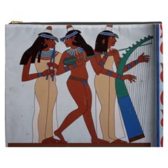 Egypt Fresco Mural Decoration Cosmetic Bag (xxxl) by Sapixe