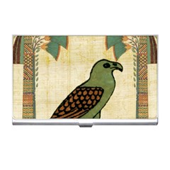 Egyptian Paper Papyrus Bird Business Card Holder by Sapixe