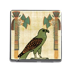 Egyptian Paper Papyrus Bird Memory Card Reader (square 5 Slot) by Sapixe