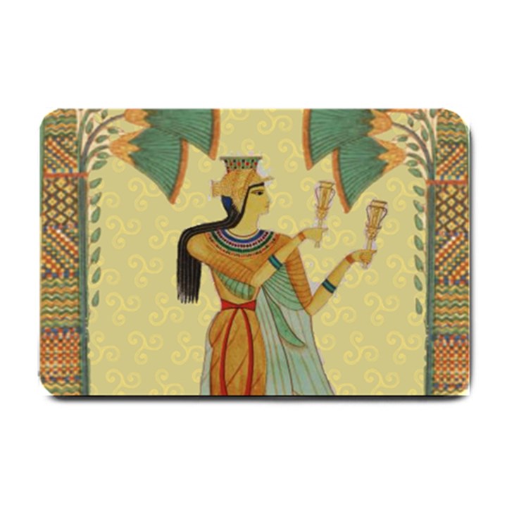 Egyptian Design Man Artifact Royal Small Doormat 