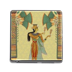 Egyptian Design Man Artifact Royal Memory Card Reader (square 5 Slot) by Sapixe