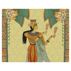 Egyptian Design Man Artifact Royal Double Sided Flano Blanket (medium)  by Sapixe