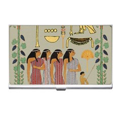 Egyptian Paper Women Child Owl Business Card Holder by Sapixe