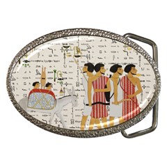 Egyptian Design Men Worker Slaves Belt Buckles by Sapixe