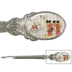 Egyptian Design Men Worker Slaves Letter Opener by Sapixe