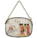 Egyptian Design Men Worker Slaves Chain Purse (One Side) Front