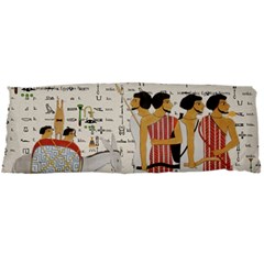 Egyptian Design Men Worker Slaves Body Pillow Case Dakimakura (two Sides) by Sapixe