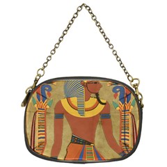 Egyptian Tutunkhamun Pharaoh Design Chain Purse (one Side) by Sapixe