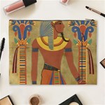 Egyptian Tutunkhamun Pharaoh Design Cosmetic Bag (XL) Back