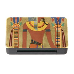 Egyptian Tutunkhamun Pharaoh Design Memory Card Reader With Cf by Sapixe