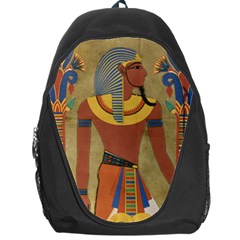 Egyptian Tutunkhamun Pharaoh Design Backpack Bag by Sapixe