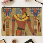 Egyptian Tutunkhamun Pharaoh Design Cosmetic Bag (XXXL) Front