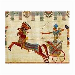 Egyptian Tutunkhamun Pharaoh Design Small Glasses Cloth (2 Sides) by Sapixe