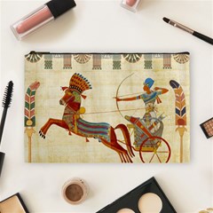 Egyptian Tutunkhamun Pharaoh Design Cosmetic Bag (large) by Sapixe