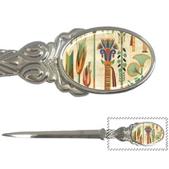 Egyptian Paper Papyrus Hieroglyphs Letter Opener by Sapixe