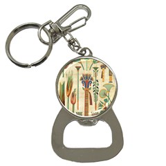 Egyptian Paper Papyrus Hieroglyphs Bottle Opener Key Chain by Sapixe