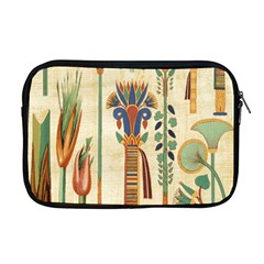 Egyptian Paper Papyrus Hieroglyphs Apple Macbook Pro 17  Zipper Case by Sapixe