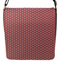 Pattern Star Backround Flap Closure Messenger Bag (s) by HermanTelo