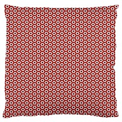 Pattern Star Backround Large Flano Cushion Case (two Sides)