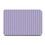 Pattern Star Flower Backround Small Doormat  24 x16  Door Mat