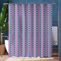 Pattern Star Flower Backround Shower Curtain 60  X 72  (medium) 