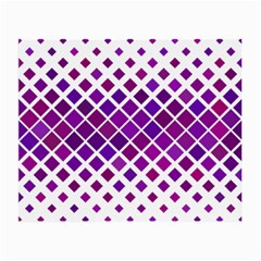 Pattern Square Purple Horizontal Small Glasses Cloth by HermanTelo