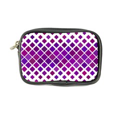 Pattern Square Purple Horizontal Coin Purse