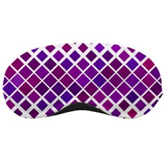 Pattern Square Purple Horizontal Sleeping Mask by HermanTelo