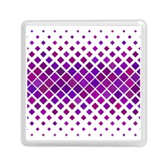 Pattern Square Purple Horizontal Memory Card Reader (square)